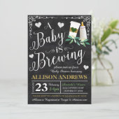 Kinderdusche Einladung (Stehend Vorderseite)