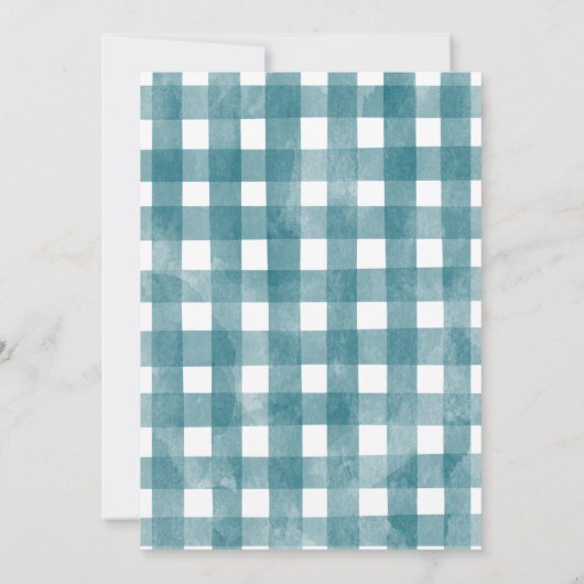 Kinderdusche Einladung (Rückseite)