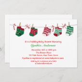 Kinderdusche Einladung (Vorne/Hinten)