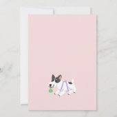 Kinderdusche Einladung (Rückseite)