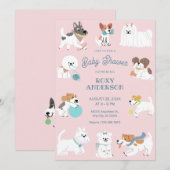 Kinderdusche Einladung (Vorne/Hinten)