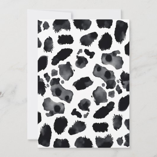 Kinderdusche Einladung (Rückseite)