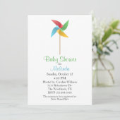 Kinderdusche Einladung (Stehend Vorderseite)