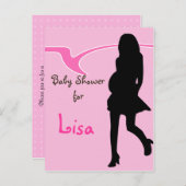 Kinderdusche Einladung (Vorne/Hinten)