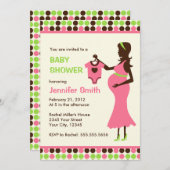 Kinderdusche Einladung (Vorne/Hinten)