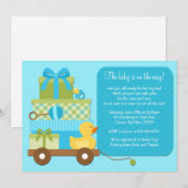 Kinderdusche Einladung (Vorne/Hinten)