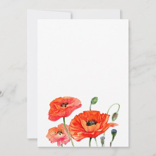 Kinderdusche Einladung (Rückseite)