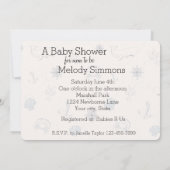 Kinderdusche Einladung (Rückseite)