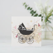 Kinderdusche Einladung (Stehend Vorderseite)