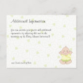 Kinderdusche Einladung für Geschlechtsverkehr unbe (Rückseite)