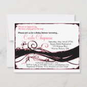 Kinderdusche Einladung für Mädchen (Vorderseite)