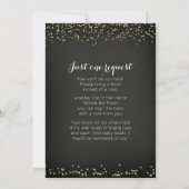 Kinderdusche Einladung, gemeinsame Freunde Einladung (Rückseite)