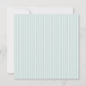 Kinderdusche Einladung mit Baby-Buggy (Rückseite)