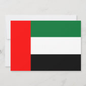 Kinderdusche Einladung mit Flagge der Vereinigten  (Rückseite)