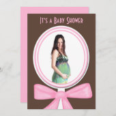 Kinderdusche Einladung mit Foto oder Foto (Vorne/Hinten)