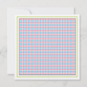 Kinderdusche Einladung - Twin Boy & Girl Baby Owls (Rückseite)