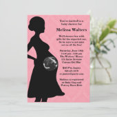 Kinderdusche Einladung Ultrasound (Stehend Vorderseite)