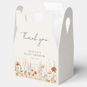 Kinderdusche für die Wildblume im Herbst Geschenkschachtel (Geöffnet)