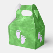 Kinderdusche für Grüne Wasserfarbe Geschenkschachtel (Rückseite)