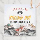 Kinderdusche für Motorrad Geschenkanhänger (Rückseite)