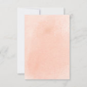 Kinderdusche für Wasserfarben Dankeskarte (Rückseite)