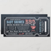 Kinderdusche GRILLEN Einladungen mit Windeln (Vorne/Hinten)