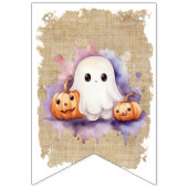 Kinderdusche Halloween Ein kleines Boo Wimpelkette (Zweite Fahne)