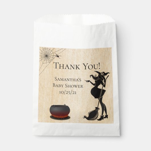 Kinderdusche Halloween Leckerei Candy Geschenktütchen (Vorderseite)