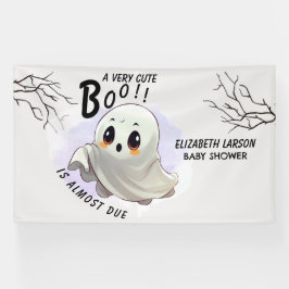 Kinderdusche Halloween Thema Niedliches Party Banner