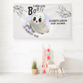 Kinderdusche Halloween Thema Niedliches Party Banner (Insitu)