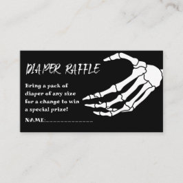 Kinderdusche Halloween-Windeln Begleitkarte