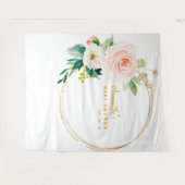 Kinderdusche im Hintergrund Foto Wandteppich (Vorderseite (Horizontal))