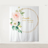 Kinderdusche im Hintergrund Foto Wandteppich (Vorderseite)