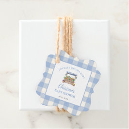 Kinderdusche in der Umgebung Geschenkanhänger