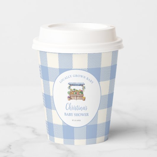 Kinderdusche in der Umgebung Pappbecher (Vorderseite)