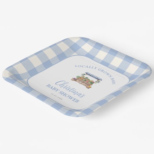 Kinderdusche in der Umgebung Pappteller (Gewinkelt)