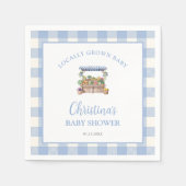 Kinderdusche in der Umgebung Serviette (Vorderseite)