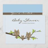 Kinderdusche (Junge) Einladung (Vorne/Hinten)