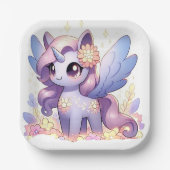 Kinderdusche Pappteller (Vorderseite)