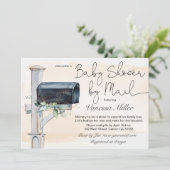 Kinderdusche per Mail Einladung (Stehend Vorderseite)