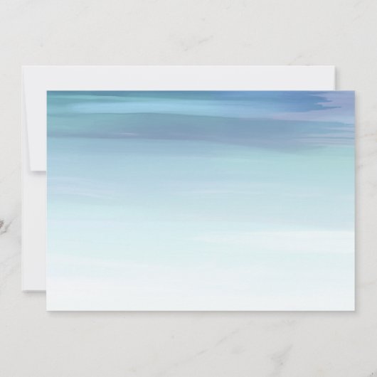 Kinderdusche per Post Einladung (Rückseite)