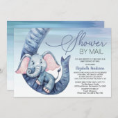 Kinderdusche per Post Einladung (Vorne/Hinten)