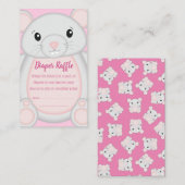 Kinderdusche rosa begleitkarte (Vorne/Hinten)