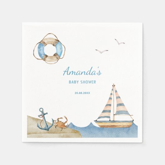 Kinderdusche Serviette (Vorderseite)