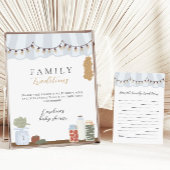 Kinderdusche Tradition Mitteilungskarte