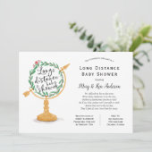 Kinderdusche über lange Entfernung per Post Einladung (Stehend Vorderseite)