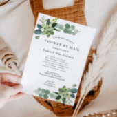 Kinderdusche über lange Entfernung per Post Einladung