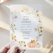 Kinderdusche von Meadow Field Pumpkins Einladung