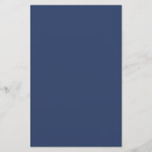 Kinderdusche Vorhersagegame Navy Blush Pink Floral (Rückseite)