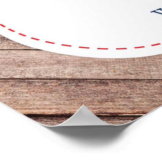 Kinderdusche Willkommenspender Poster (Ecke)